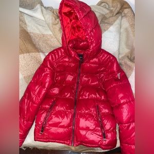 Guess coat (red)